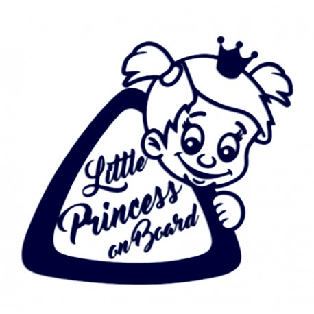 Samolepka na auto - Little Princess on Board