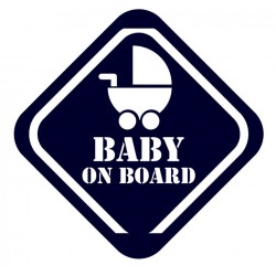 Samolepka na auto- Baby on board